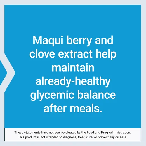 Miniatura 6 de Life Extension Glycemic Guard - Suplemento para el metabolismo de la glucosa - con extracto de bayas de maqui y clavo - Sin gluten, sin OMG, una vez