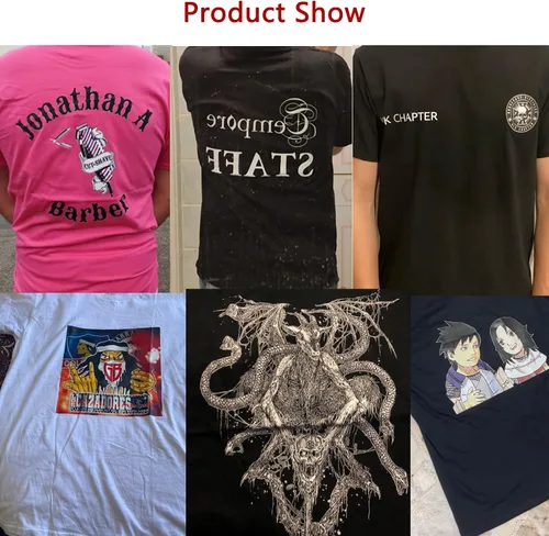 Miniatura 5 de Camisetas personalizadas para hombresmujeres Diseña tu propia camisa Añadir textoimagenlogotipo Camiseta de algodón personalizada con foto impresa
