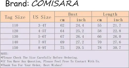 Miniatura 5 de COMISARA - Vestido formal para niña, para boda o desfile, tallas 6M-9T