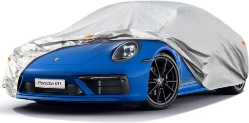 Miniatura 110 de Kayme - Cubierta completa impermeable de 6 capas para automóvil, apta para todo clima, protección para exteriores contra lluvia, rayos ultravioleta