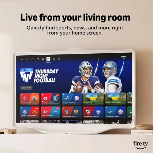 Miniatura 13 de Hisense Serie S5 DécoTV QLED FHD Smart Fire TV de 32 pulgadas (32S5QF, modelo 2025) - Ajuste versátil, color Hi-QLED, diseño inspirado en el arte