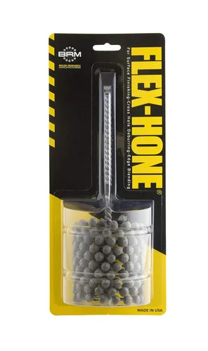 Miniatura 106 de Brush Research BC Flex Hone estándar para cilindros de freno, hidráulica y guías de válvulas, óxido de aluminio, 1-1/8 pulgadas de diámetro, grano