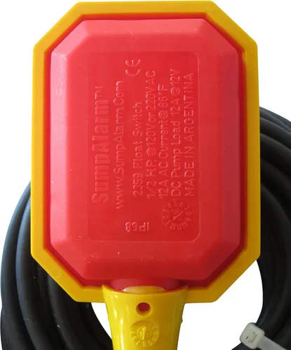 Miniatura 3 de Sump Alarm Alarma de agua alta para bomba de sumidero y agua séptica, alarma acústica de 90 dB resistente a la intemperie con interruptor
