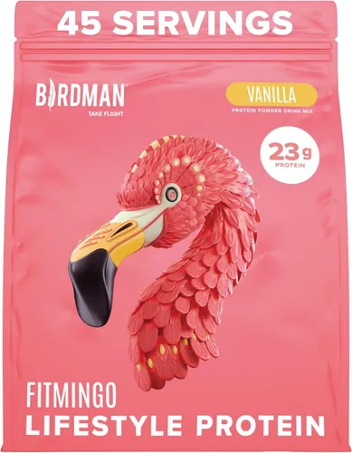 Miniatura 10 de BIRDMAN Fitmingo Proteína vegana en polvo con inositol, potenciadores de colágeno, ácido hialurónico y vitaminas Bajo en carbohidratos, sin