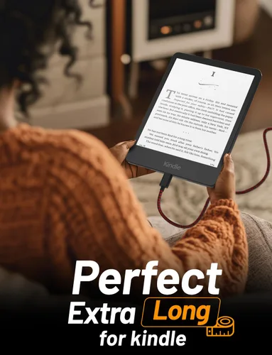 Miniatura 3 de Cable de carga USB C para Amazon Fire HD 10 de 9ª a 11ª generación 2019 2021, HD 8 2020 2024 Gen HD7 2022 Tablet Kids Pro Edition, cable de carga