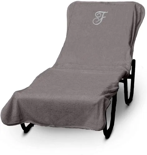 Miniatura 15 de Luxury Hotel & Spa - Funda para Tumbona de Piscina con Monograma, Letras Bordadas en Bloque - Extra Absorbente 100% Algodón Turco - Rizo Suave
