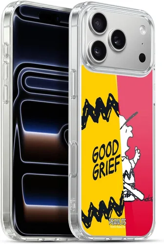 Miniatura 90 de Head Case Designs Funda de gel con licencia oficial de Peanuts Snoopy & Woodstock Halfs and Laughs [protección de grado militar] compatible