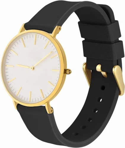 Miniatura 8 de WOCCI Silicone Watch Bands - Quick Release Soft Rubber Replacement Straps with Gold Buckle (14mm 18mm 20mm 22mm 24mm)