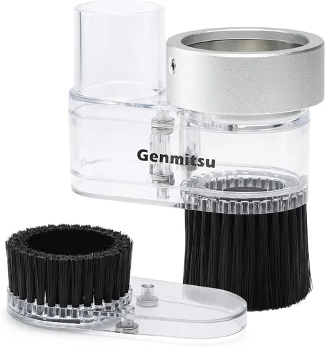 Genmitsu Zapata de polvo CNC ABS para máquinas CNC con un motor de 2.047 in de diámetro, se adapta a la mayoría de motores de husillo de 300 W-500