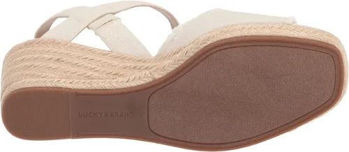 Miniatura 4 de Lucky Brand - Sandalias de cuña Mindra, tipo alpargata, para mujer