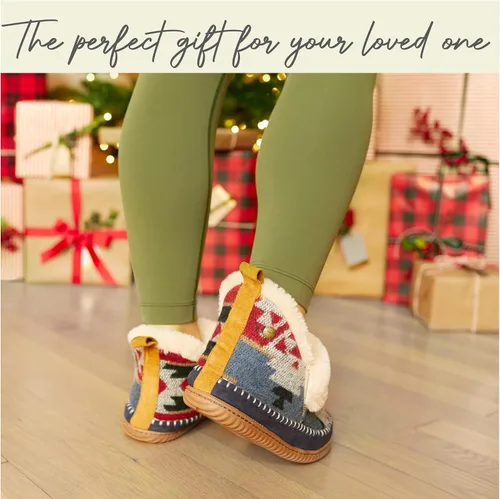 Miniatura 6 de Dearfoams Alpine Moritz - Pantuflas para mujer con soporte de arco para exteriores