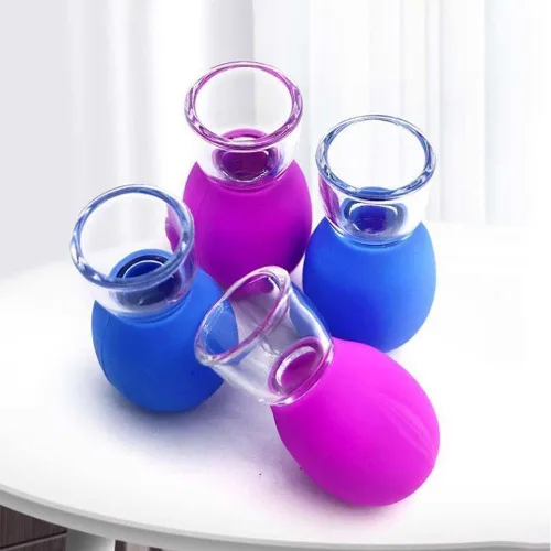 Miniatura 4 de Nipp le corrector invertido, pezón plano y tímido, se puede utilizar para amamantar o mujeres (4 x rosas. Blanco)