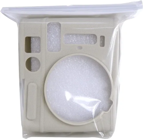 Miniatura 7 de Rieibi Mini 40 - Funda protectora de silicona para cámara instantánea Fuji Instax Mini 40 - Funda ligera de goma suave para Fujifilm 40 - Blanco