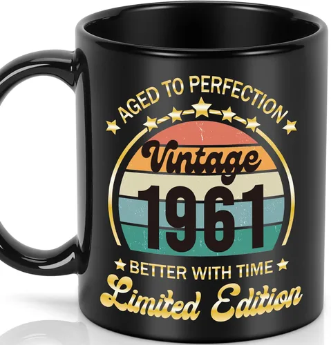 Miniatura 25 de LEJIAJINW Regalos de 80 cumpleaños para hombres y mujeres – Regalos para mujer de 80 años de edad, regalo de cumpleaños 80 para él – Taza de café