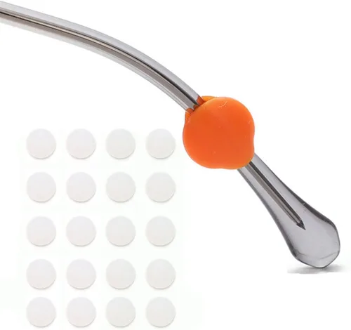 Miniatura 10 de OPUGIT - Ganchos para orejas de gafas, retenedor de punta de sien de silicona antideslizante, retenedor de gafas cómodo para gafas de sol y gafas