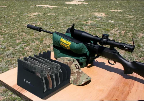 Miniatura 6 de Mind and Action - Soporte de pistola de espuma para accesorios de gabinete de pistola seguros para armas, solución de almacenamiento de armas 6