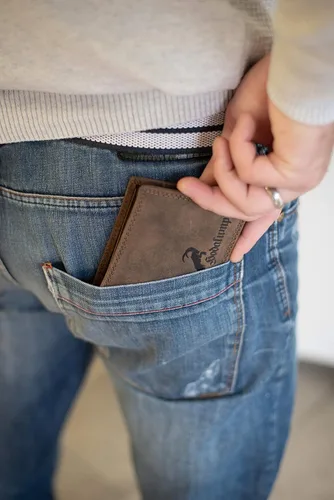 Miniatura 6 de Hodalump Carteras para hombre, Premium Hodalump 1173, Vintage