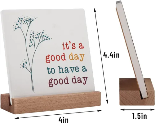 Miniatura 6 de Decoración positiva para oficina en casa, regalos motivacionales para mujeres, letrero «It's a Good Day» arte decorativo inspiracional