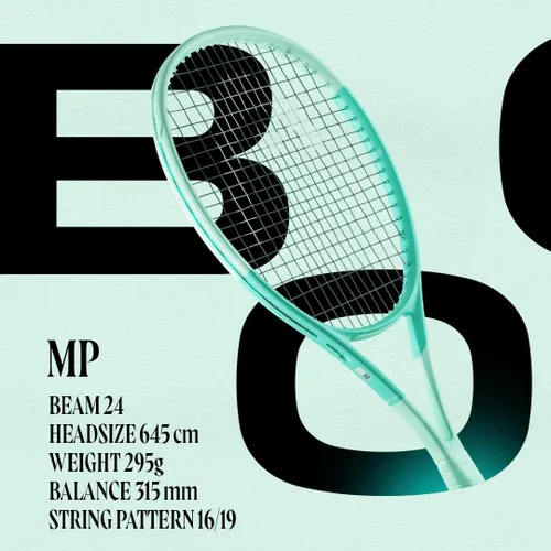 Miniatura 3 de Head Auxetic 2.0 Boom MP - Raqueta de tenis Strung Mid Tension with Velocity 16G String
