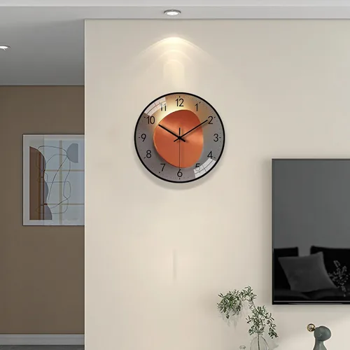 Miniatura 4 de Wall Clock, 8 Inch Silent Non Ticking Modern Wall Clock, Clear and Easy to Read for Living Room Meeting Rooms Bedroom Kitchen Office Decor