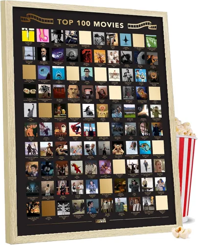 Miniatura 12 de Premium Póster de 100 Películas para Rascar - Pósteres Clásicos de Películas para Sala de Cine - Póster de Película para Rascar - Impresionante Obra