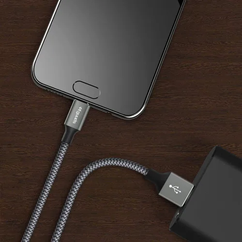Miniatura 7 de etguuds Cable USB C extra largo de 16 pies, USB-A 2.0 a tipo C, cable trenzado de nailon de carga rápida compatible con Samsung Galaxy Note, LG