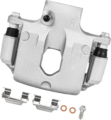 Miniatura 24 de cciyu Conjunto de pinza de freno trasera izquierda 18B4644A con soporte para Buick Rendezvous, para Chevy Venture, para Oldsmobile Silhouette