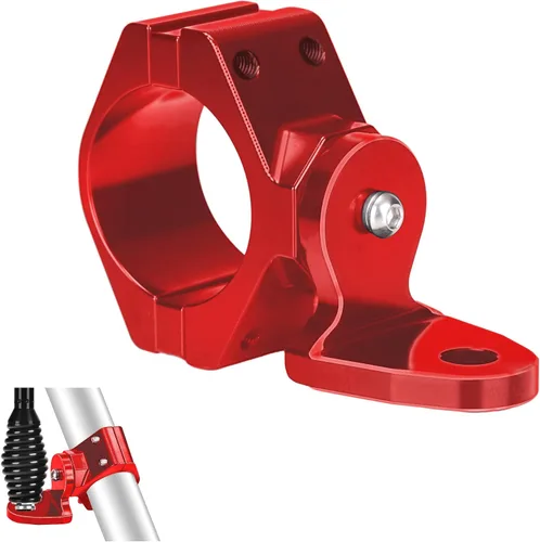 Miniatura 9 de Soporte de montaje UTV con rotación de 360° para bandera/luz de látigo LED, antena para barra antivuelco de 1.75 a 2 pulgadas, compatible con todos