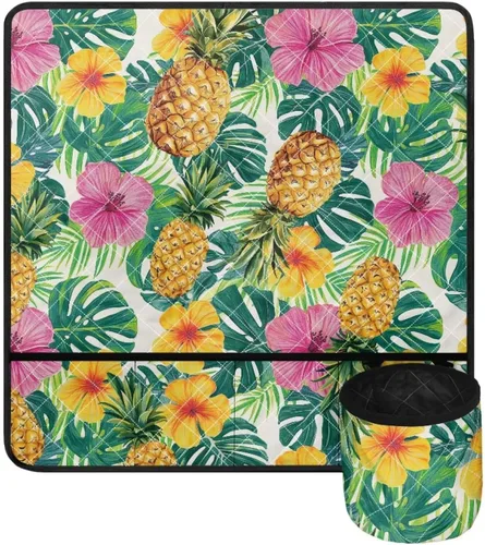 Miniatura 19 de Alfombrilla para máquina de coser con estampado de manzanas rojas para mesa con bolsillos, resistente al polvo, compatible con máquina de coser