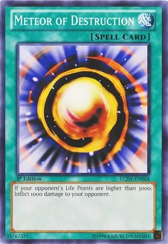 YU-GI-OH! - Meteor of Destruction (LCJW-EN068) - Colección Legendaria 4: Mundo de Joey - 1ª Edición - Común