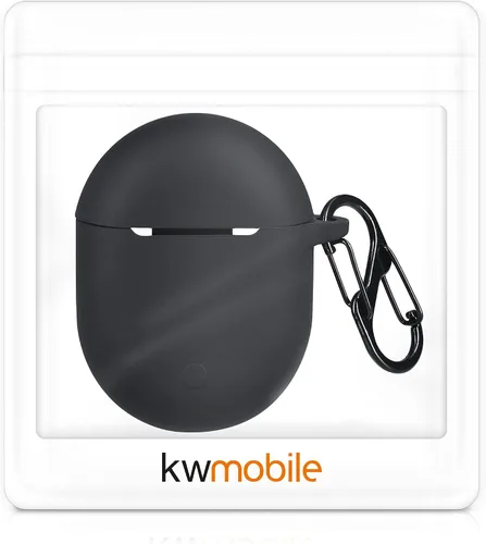 Miniatura 7 de kwmobile Funda compatible con Xiaomi Redmi Airdots 3 Pro/Buds 3 Pro - Funda de silicona para auriculares - Negro