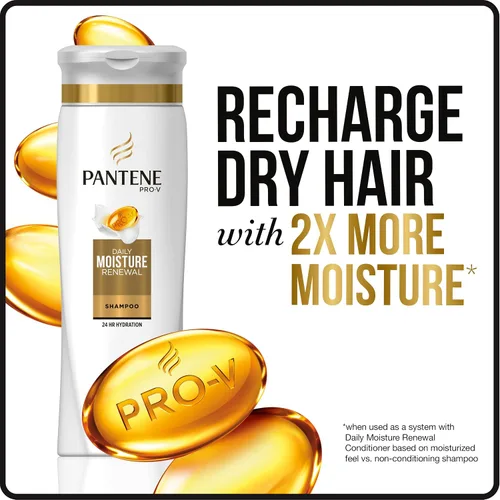 Miniatura 6 de Pantene Daily Moisture Renewal Duo set, champú de 12.6 onzas y acondicionador de 12 onzas