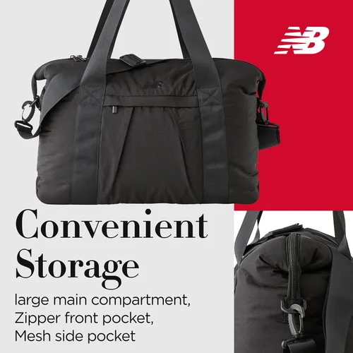 Miniatura 3 de Concept One New Balance - Bolsa de viaje mediana para mujer con asas de transporte y correa para el hombro