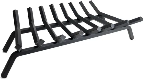 Miniatura 4 de Rejilla para chimenea de Pleasant Hearth de acero compacto prémium con barras de 3/4 de pulgada, Acero, Negro, 30 - pulgadas