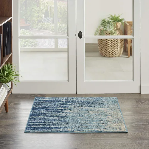 Miniatura 20 de Nourison Passion Abstract - Alfombra de 2 pies 2 pulgadas x 7 pies 6 pulgadas, fácil de limpiar, no se desprende, para dormitorio, sala de estar