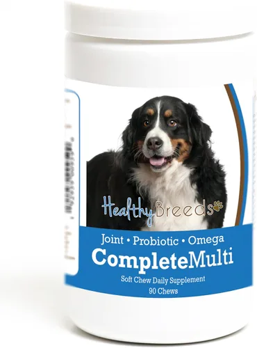 Miniatura 36 de Healthy Breeds Pug todo en uno multivitamínico suave masticable 60