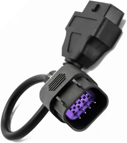 OBD 8 Pin a 16 Pin Cable de motocicleta OBD2 Motorrad Adaptador 8Pin Polaris Slingshot Moto RZR Ranger General Sportsman ACE para ATV Herramienta de