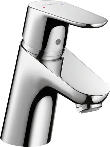 hansgrohe Focus Modern 04370000 - Grifo de lavabo de baño de 1 manija y 1 5 pulgadas de alto, fácil de limpiar, cromado