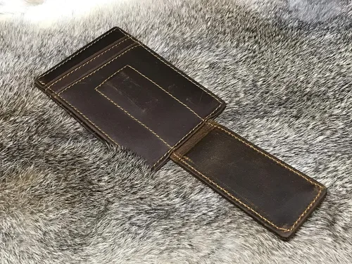 Miniatura 5 de Front Pocket Magnetic Money Clip, Personalized Magnetic Wallet, Slim Magnet Wallet, Card Holder For Men, Father Gift, Custom Wallet