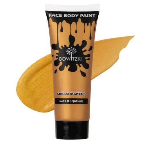Miniatura 13 de Bowitzki Pintura facial y corporal, 2 onzas, maquillaje en crema, 2.0 fl oz, pintura facial a base de agua, efectos especiales para adultos y niños