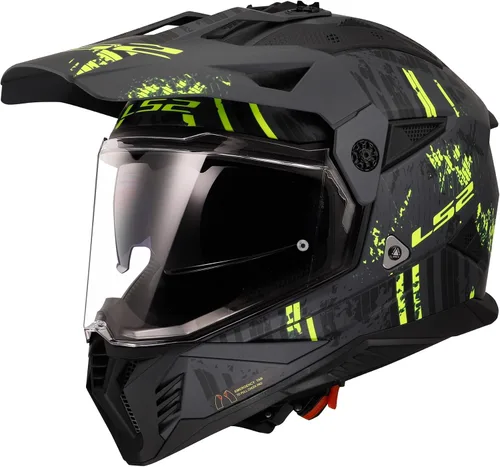 Miniatura 11 de LS2 Casco Blaze II Adventure para motocicleta con parasol