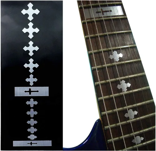 Miniatura 6 de Jockomo - Adhesivo metálico con incrustaciones de guitarra celta