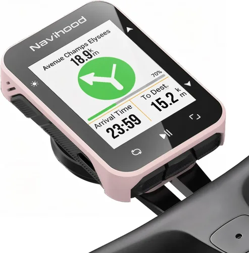 Miniatura 8 de L2 GPS Bike Computer, 2" Color LCD Wireless Cycling Computer,Bike Speedometer Bluetooth ANT+, IPX7 Waterproof, Auto Backlight, Supports