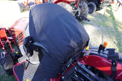 Miniatura 5 de Durafit Seat Covers, Compatible con Mahindra todos los modelos actuales de tractor con asiento de una pieza con reposabrazos. No para asientos