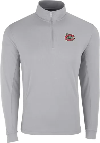 Miniatura 16 de Vantage Apparel Jersey con cremallera de un cuarto de béisbol de la liga menor