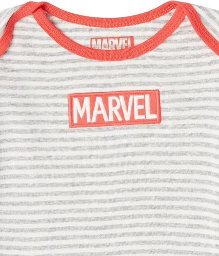 Miniatura 6 de Tienda Essentials Disney Marvel Star Wars Baby Boys' Long-Sleeve Bodysuits, Pack of 5