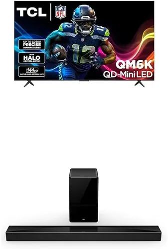 Miniatura 32 de TCL 50 pulgadas QM6K Series QLED 4K Smart QD-Mini LED TV con Google TV (50QM6K, modelo 2025) Nuevo sistema de control de halo, serie de atenuación