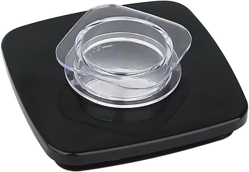 Miniatura 4 de Piezas de repuesto de 5 tazas con tapa cuadrada de vidrio con cuchilla, compatible con licuadora Oster Classic Series y licuadora Osterizer