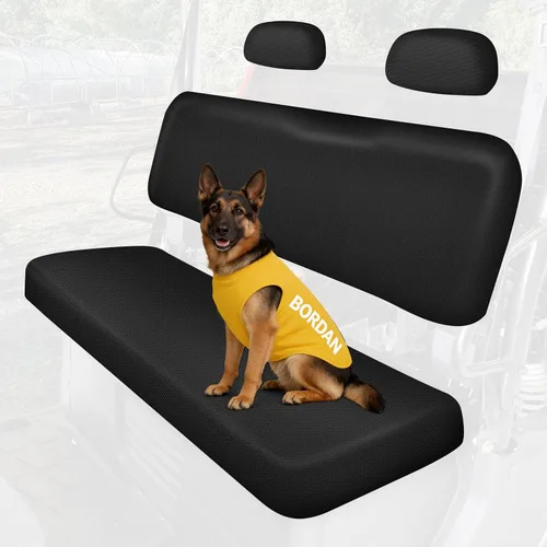 BORDAN Funda de asiento UTV para Polaris Ranger 500 700 800 2002-2008 (solo asiento delantero), resistente al agua 1680D, protección completa, juego