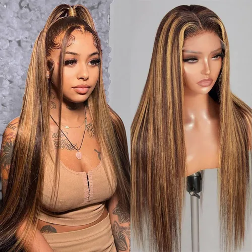 Miniatura 12 de Pelucas de cabello humano con encaje frontal color borgoña 99j de 13 x 6, densidad del 200 %, pelucas de encaje frontal HD 99j de color rojo